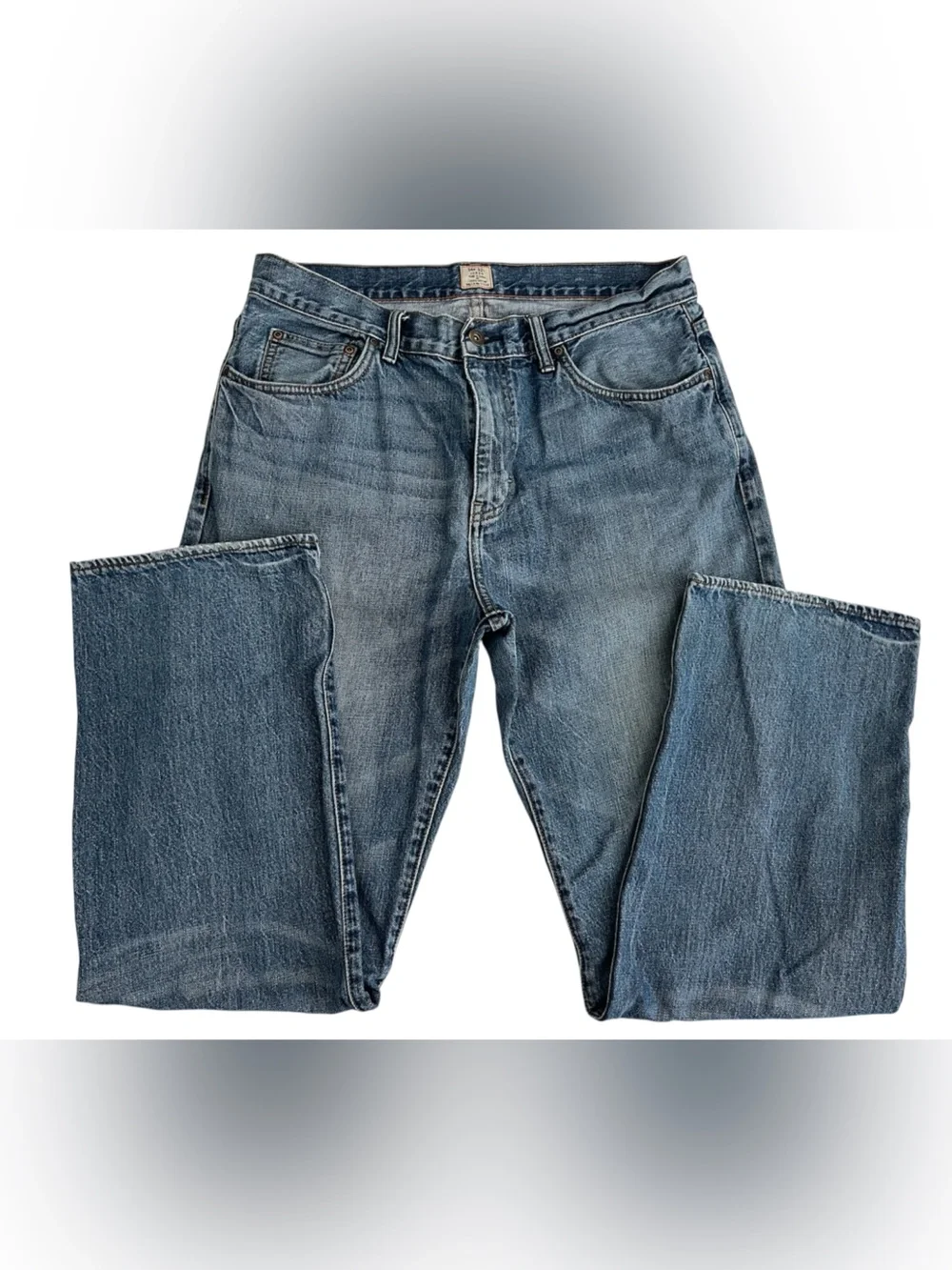 Vintage J. Crew Relaxed Fit Faded Blue Denim Jeans